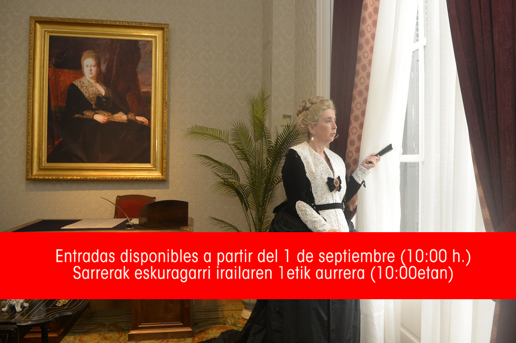 Cristina Enea 1905, paseo bat dukesarekin