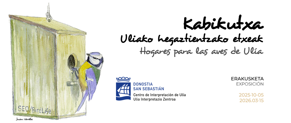 Cajas-nido: refugios para las aves Cristina Enea Fundazioa