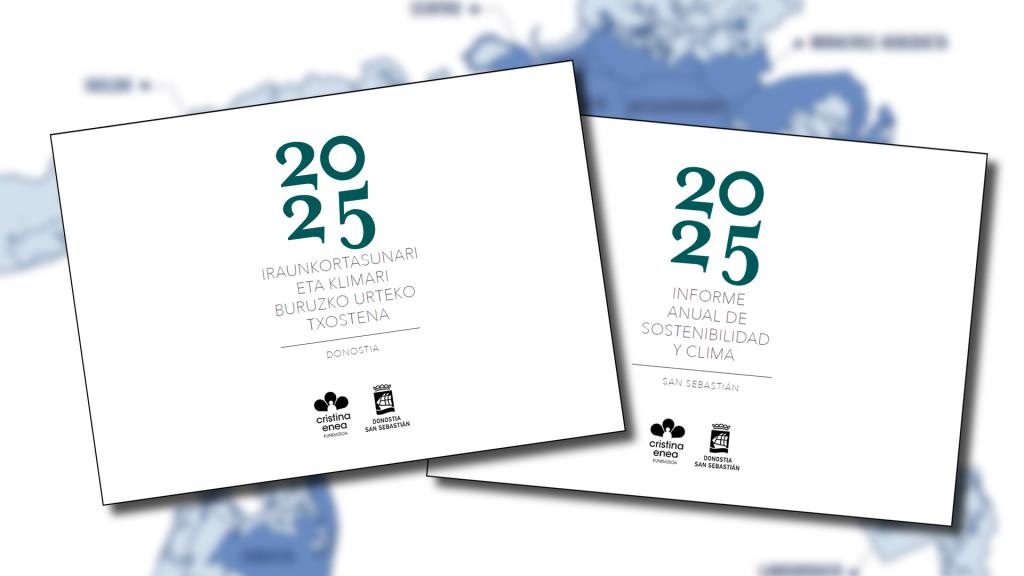 Donostiako Iraunkortasunaren eta Klimaren Txostena 2025 Cristina Enea Fundazioa